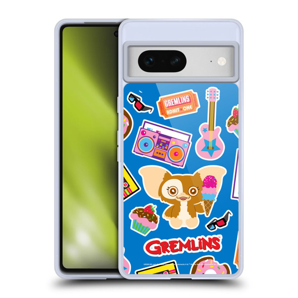 Gremlins Graphics Sticker Print Soft Gel Case for Google Pixel 7