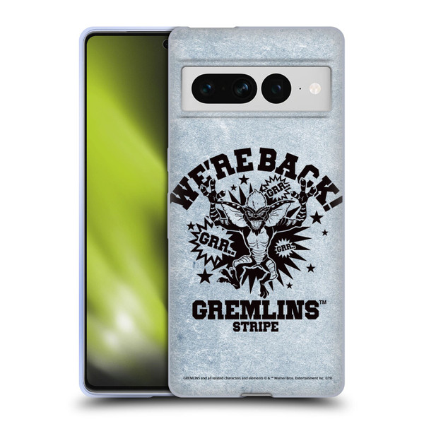 Gremlins Graphics Distressed Look Soft Gel Case for Google Pixel 7 Pro