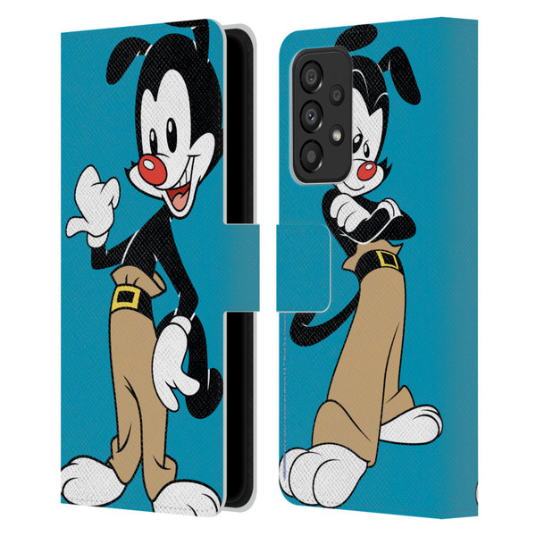 Animaniacs Graphics Yakko Leather Book Wallet Case Cover For Samsung Galaxy A33 5G (2022)