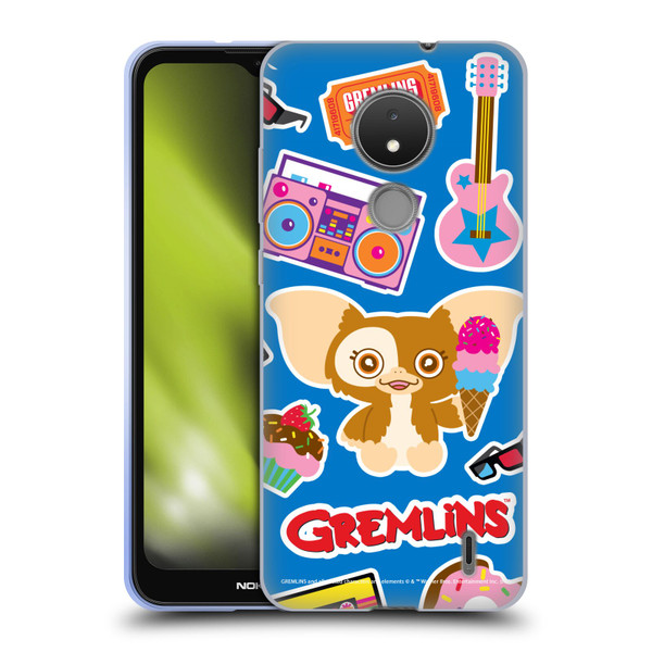 Gremlins Graphics Sticker Print Soft Gel Case for Nokia C21