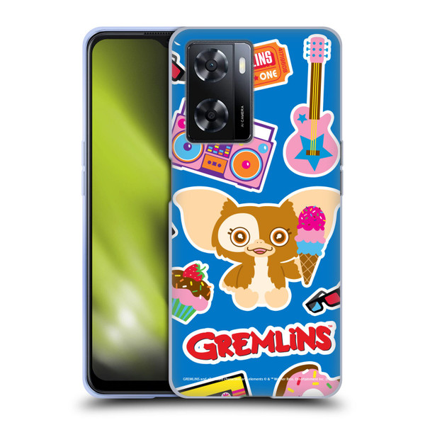 Gremlins Graphics Sticker Print Soft Gel Case for OPPO A57s