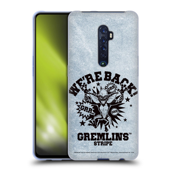 Gremlins Graphics Distressed Look Soft Gel Case for OPPO Reno 2