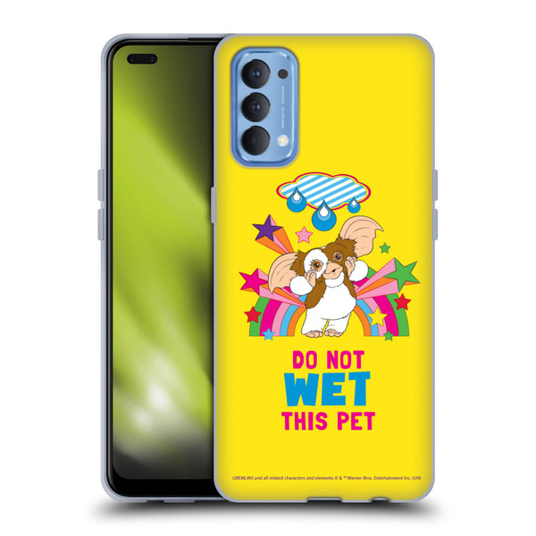 Gremlins Graphics Wet Pet Soft Gel Case for OPPO Reno 4 5G