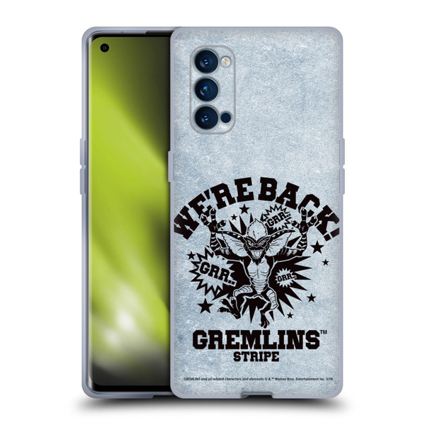 Gremlins Graphics Distressed Look Soft Gel Case for OPPO Reno 4 Pro 5G