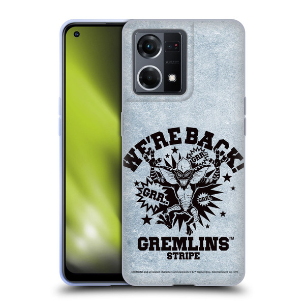Gremlins Graphics Distressed Look Soft Gel Case for OPPO Reno8 4G