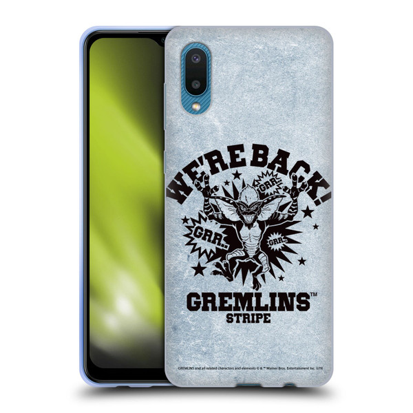 Gremlins Graphics Distressed Look Soft Gel Case for Samsung Galaxy A02/M02 (2021)