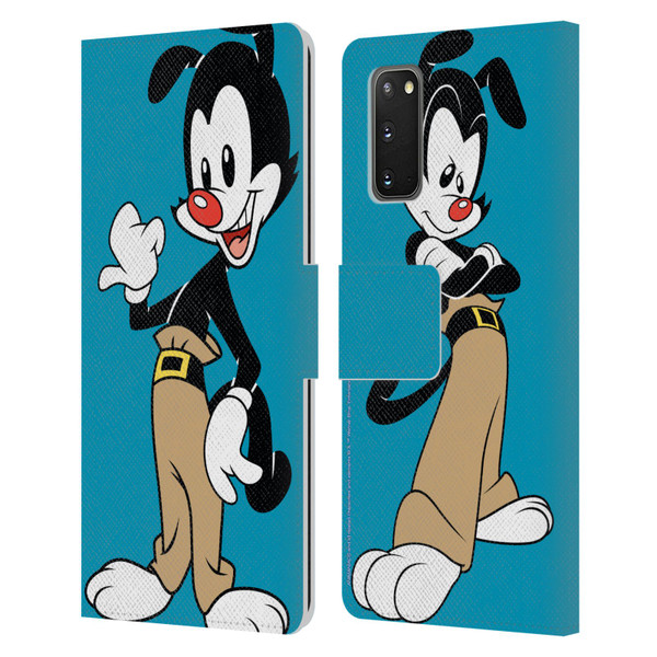 Animaniacs Graphics Yakko Leather Book Wallet Case Cover For Samsung Galaxy S20 / S20 5G