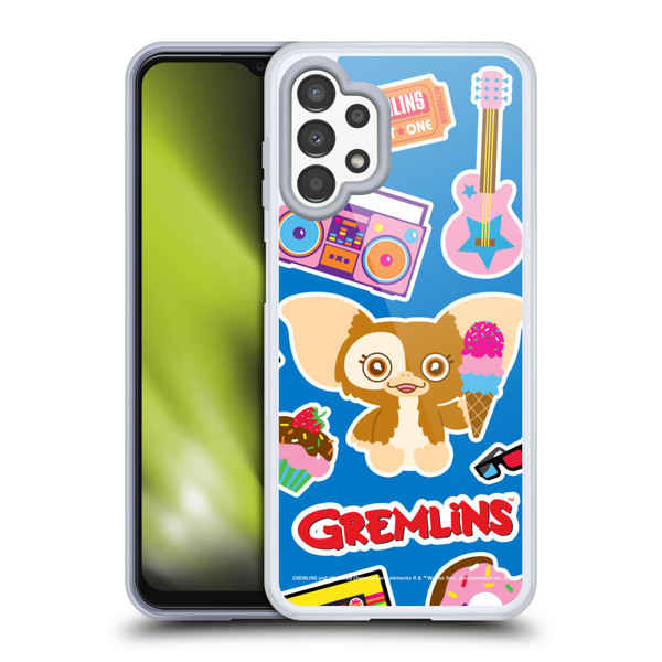 Gremlins Graphics Sticker Print Soft Gel Case for Samsung Galaxy A13 (2022)
