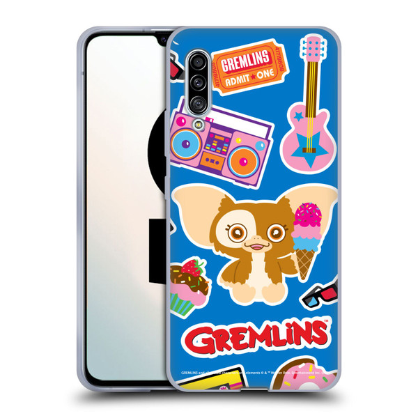Gremlins Graphics Sticker Print Soft Gel Case for Samsung Galaxy A90 5G (2019)