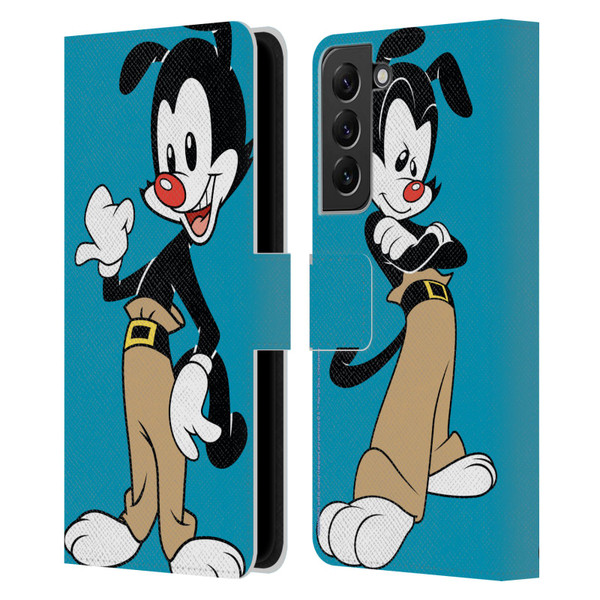 Animaniacs Graphics Yakko Leather Book Wallet Case Cover For Samsung Galaxy S22+ 5G