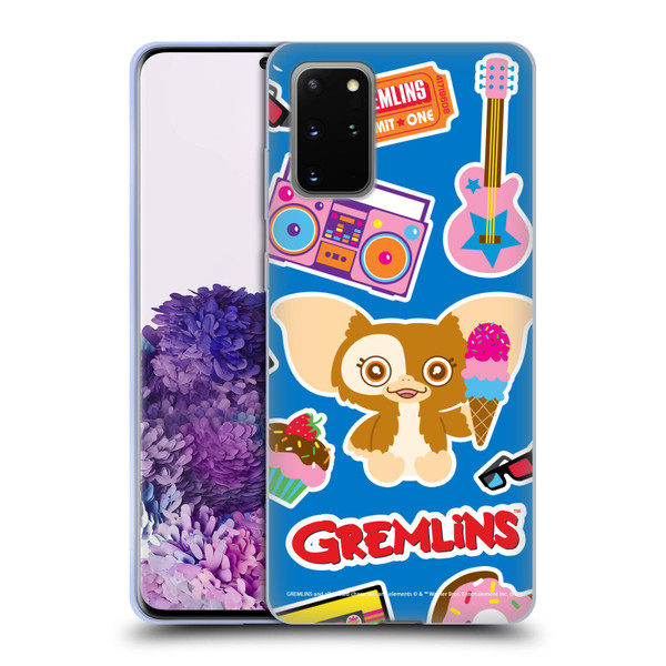 Gremlins Graphics Sticker Print Soft Gel Case for Samsung Galaxy S20+ / S20+ 5G