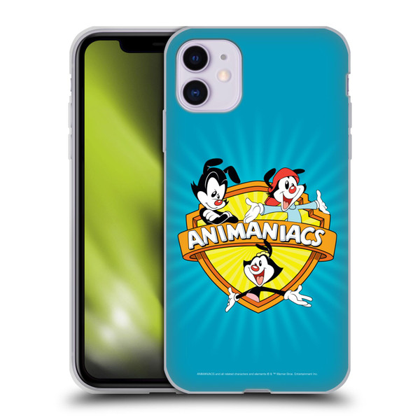 Animaniacs Graphics Logo Soft Gel Case for Apple iPhone 11