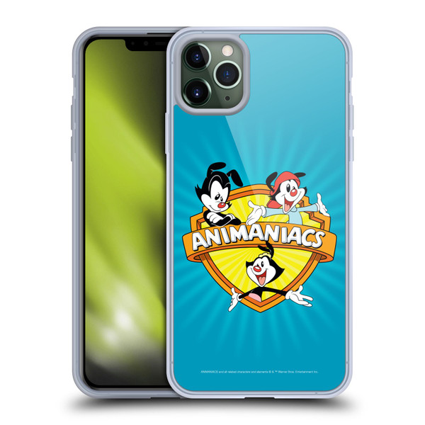 Animaniacs Graphics Logo Soft Gel Case for Apple iPhone 11 Pro Max