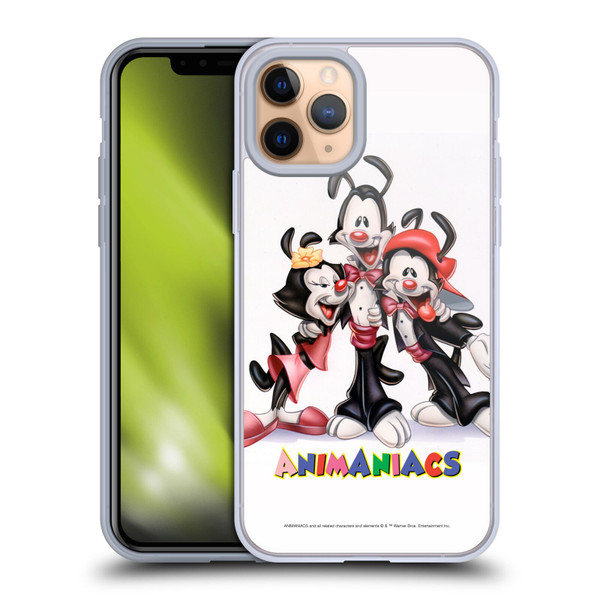 Animaniacs Graphics Formal Soft Gel Case for Apple iPhone 11 Pro