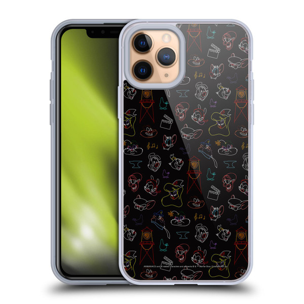 Animaniacs Graphics Pattern Soft Gel Case for Apple iPhone 11 Pro