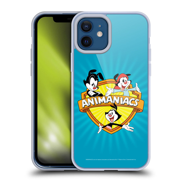 Animaniacs Graphics Logo Soft Gel Case for Apple iPhone 12 / iPhone 12 Pro