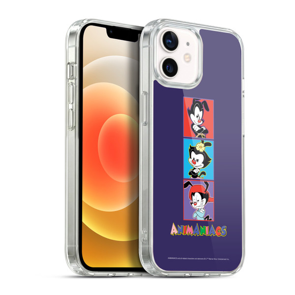 Animaniacs Graphics Tiles Soft Gel Case for Apple iPhone 12 / iPhone 12 Pro & MagSafe