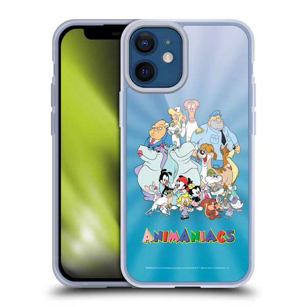 Animaniacs Graphics Group Soft Gel Case for Apple iPhone 12 Mini