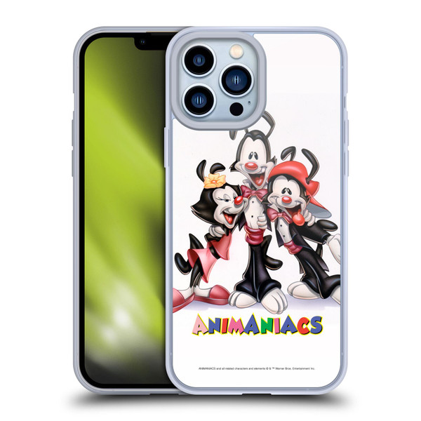 Animaniacs Graphics Formal Soft Gel Case for Apple iPhone 13 Pro Max
