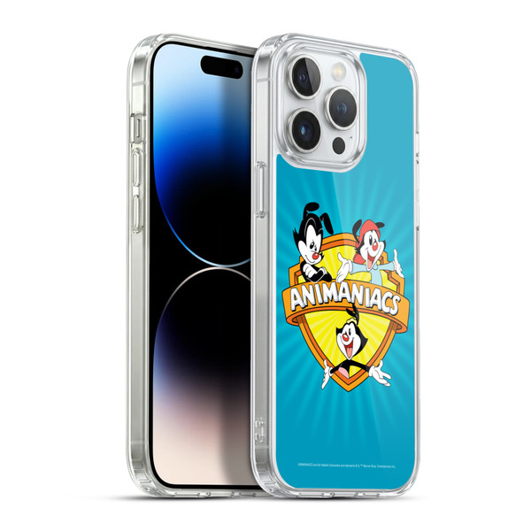 Animaniacs Graphics Logo Soft Gel Case for Apple iPhone 13 Pro Max & MagSafe