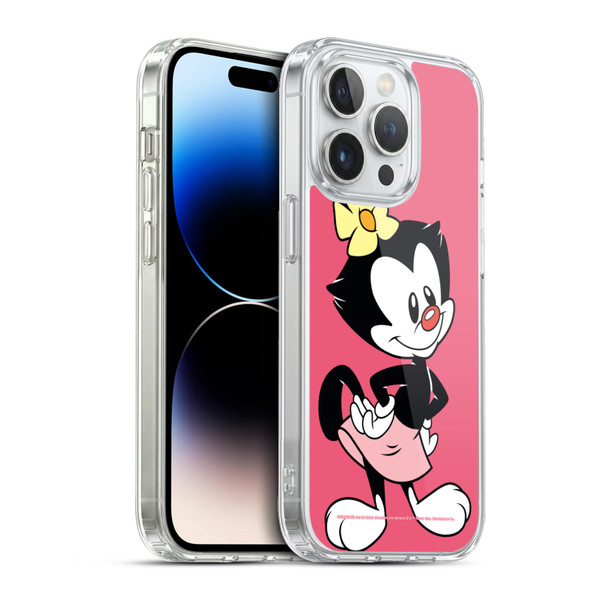 Animaniacs Graphics Dot Soft Gel Case for Apple iPhone 13 Pro & MagSafe