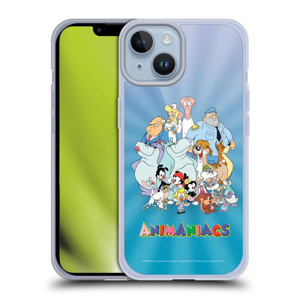Animaniacs Graphics Group Soft Gel Case for Apple iPhone 14