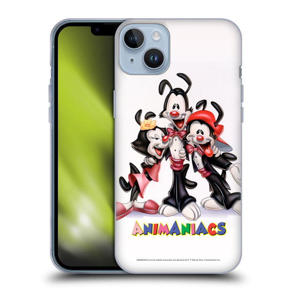 Animaniacs Graphics Formal Soft Gel Case for Apple iPhone 14 Plus