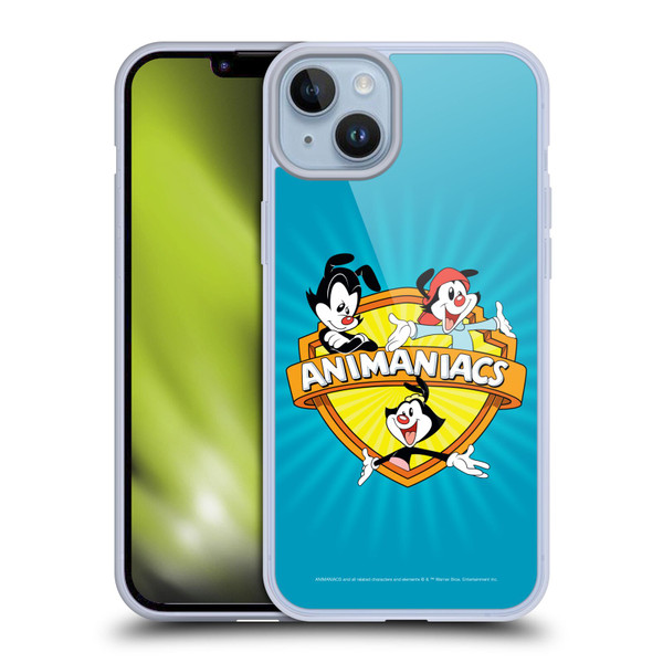 Animaniacs Graphics Logo Soft Gel Case for Apple iPhone 14 Plus