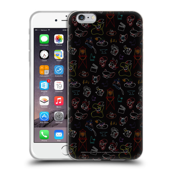 Animaniacs Graphics Pattern Soft Gel Case for Apple iPhone 6 Plus / iPhone 6s Plus