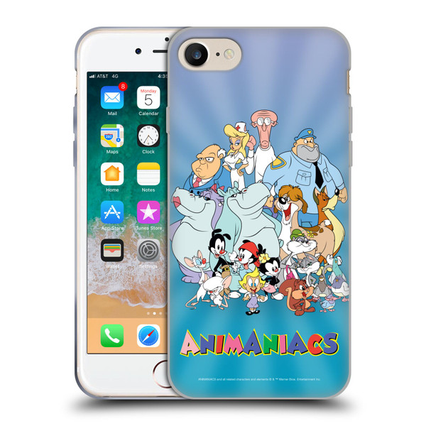 Animaniacs Graphics Group Soft Gel Case for Apple iPhone 7 / 8 / SE 2020 & 2022