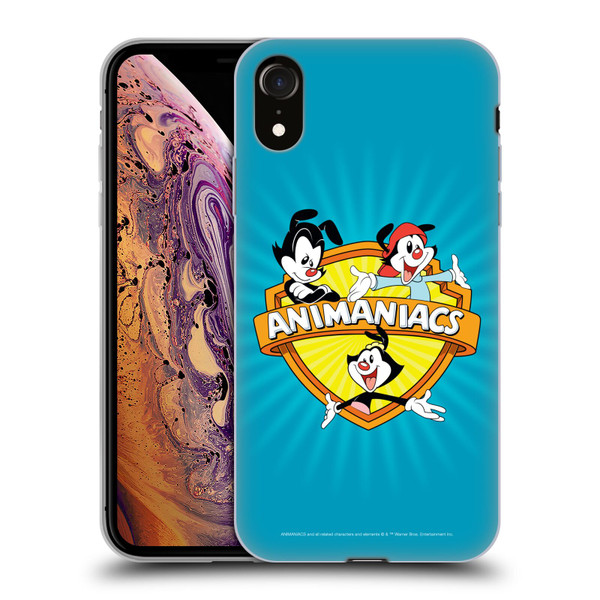 Animaniacs Graphics Logo Soft Gel Case for Apple iPhone XR