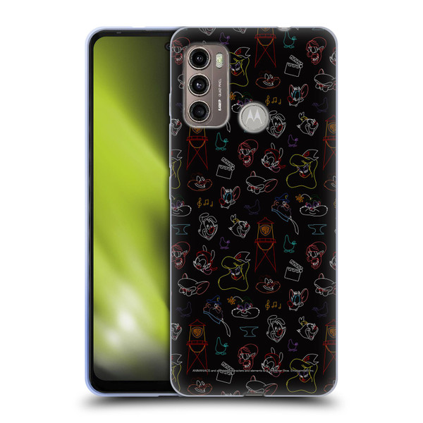 Animaniacs Graphics Pattern Soft Gel Case for Motorola Moto G60 / Moto G40 Fusion