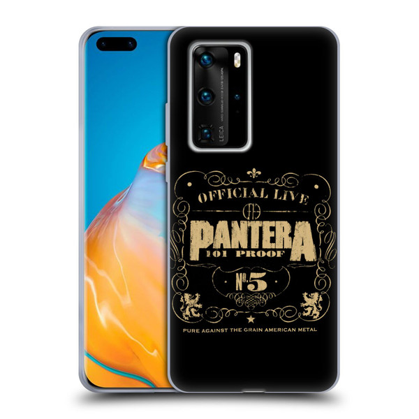Pantera Art 101 Proof Soft Gel Case for Huawei P40 Pro / P40 Pro Plus 5G