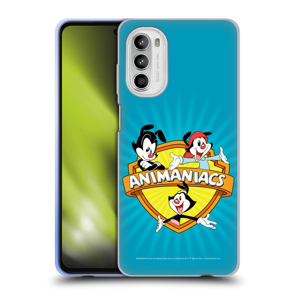 Animaniacs Graphics Logo Soft Gel Case for Motorola Moto G52