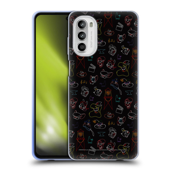 Animaniacs Graphics Pattern Soft Gel Case for Motorola Moto G52