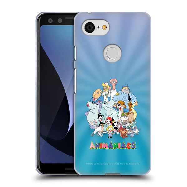 Animaniacs Graphics Group Soft Gel Case for Google Pixel 3