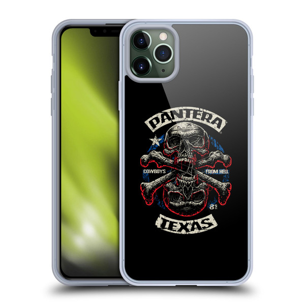 Pantera Art Double Cross Soft Gel Case for Apple iPhone 11 Pro Max & MagSafe