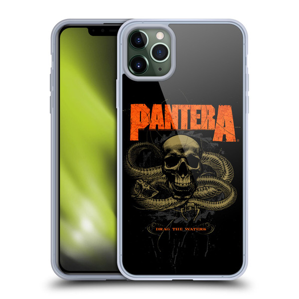 Pantera Art Drag The Waters Soft Gel Case for Apple iPhone 11 Pro Max & MagSafe
