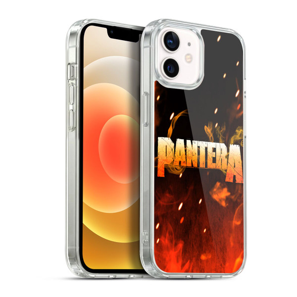 Pantera Art Fire Soft Gel Case for Apple iPhone 12 / iPhone 12 Pro & MagSafe