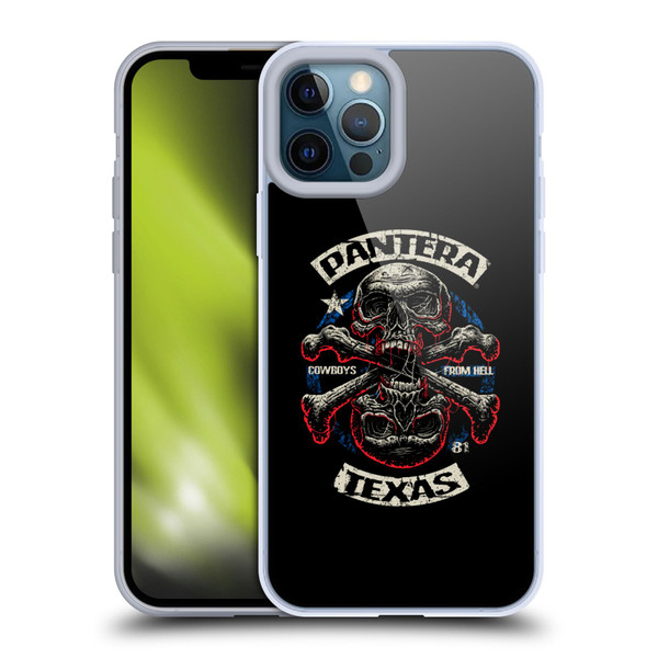 Pantera Art Double Cross Soft Gel Case for Apple iPhone 12 Pro Max