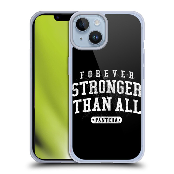 Pantera Art Stronger Than All Soft Gel Case for Apple iPhone 14
