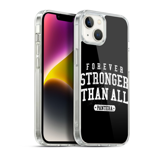 Pantera Art Stronger Than All Soft Gel Case for Apple iPhone 14 Plus & MagSafe
