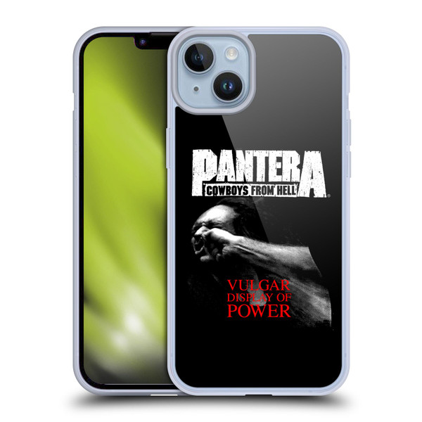 Pantera Art Vulgar Soft Gel Case for Apple iPhone 14 Plus