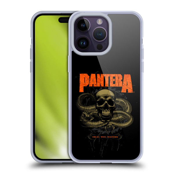 Pantera Art Drag The Waters Soft Gel Case for Apple iPhone 14 Pro Max