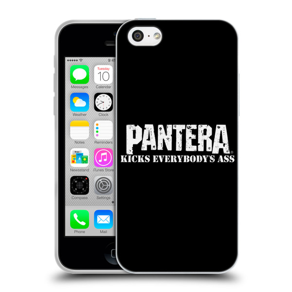 Pantera Art Kicks Soft Gel Case for Apple iPhone 5c