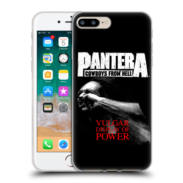 Pantera Art Vulgar Soft Gel Case for Apple iPhone 7 Plus / iPhone 8 Plus