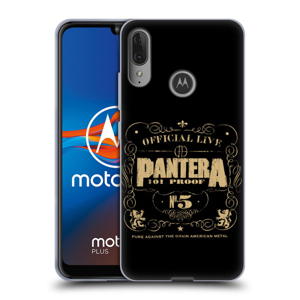 Pantera Art 101 Proof Soft Gel Case for Motorola Moto E6 Plus