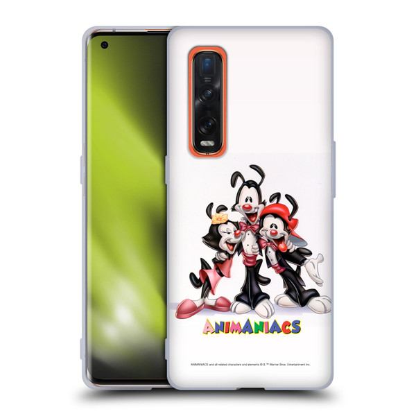 Animaniacs Graphics Formal Soft Gel Case for OPPO Find X2 Pro 5G