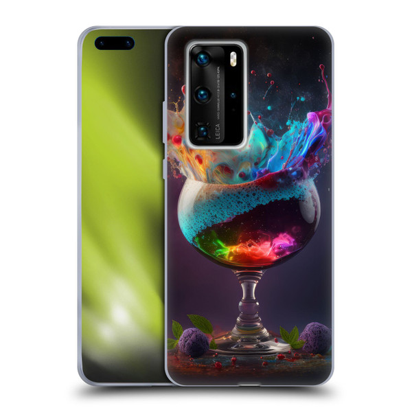 Spacescapes Cocktails Universal Magic Soft Gel Case for Huawei P40 Pro / P40 Pro Plus 5G