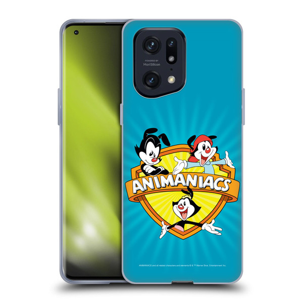 Animaniacs Graphics Logo Soft Gel Case for OPPO Find X5 Pro